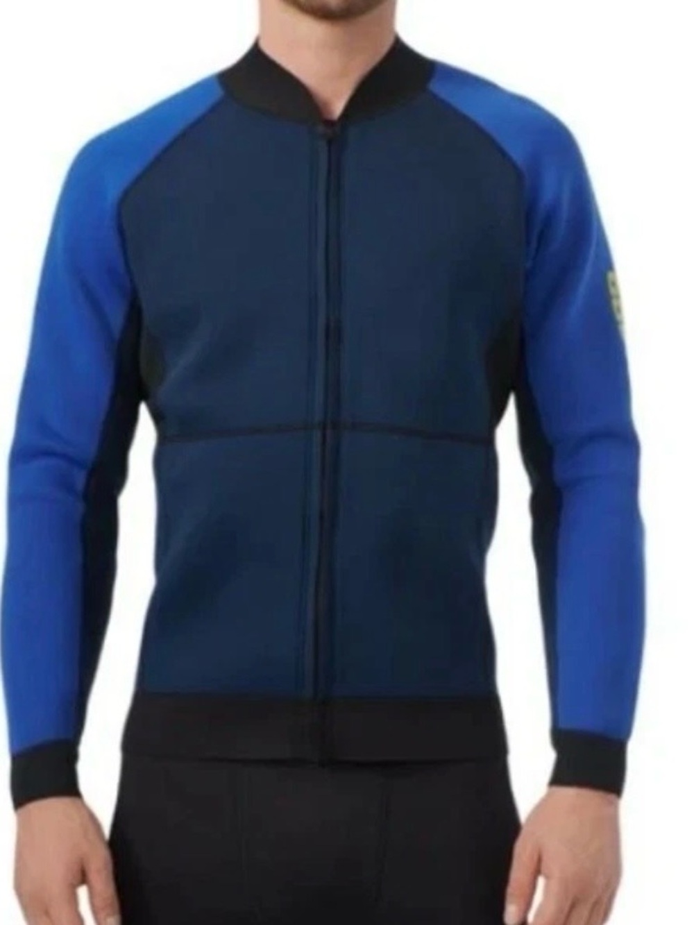 Sea-Doo Men's Navy Marine Neoprene Montego Wetsuit Jacket Size Medium NWT